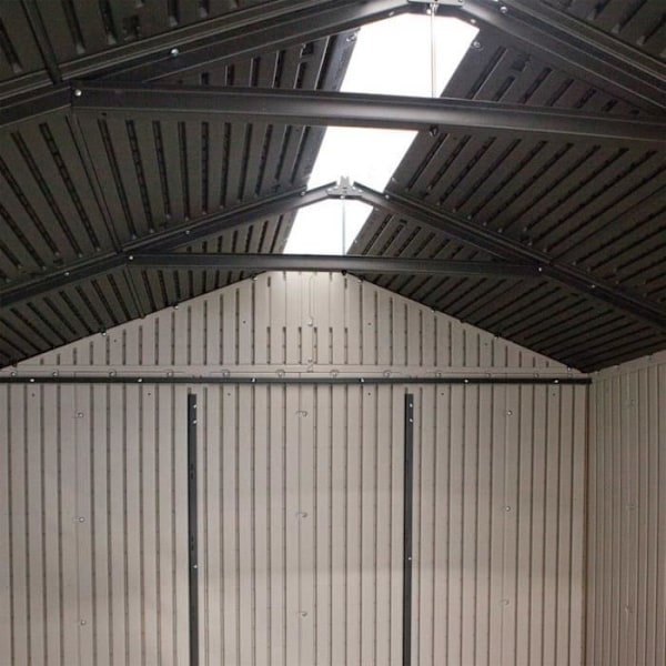 ABRI DE JARDIN HDPE LIFETIME 2,13 x 2,13 m / 4,54m²