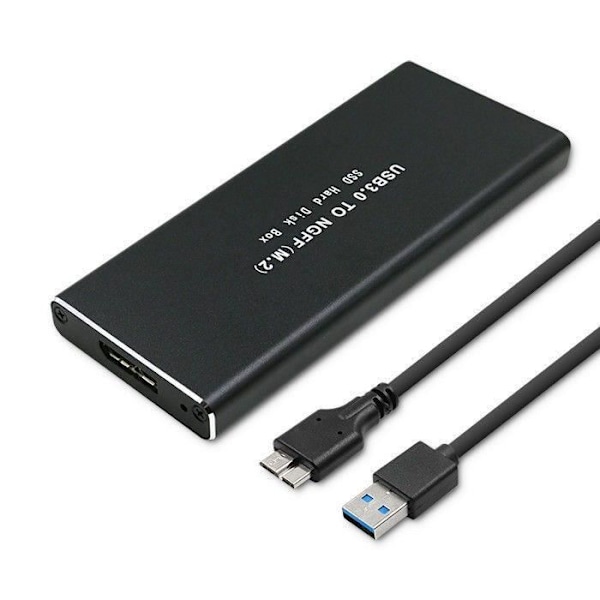 Qoltec harddisk kabinet M.2 SATA SSD NGFF - 5901878518541