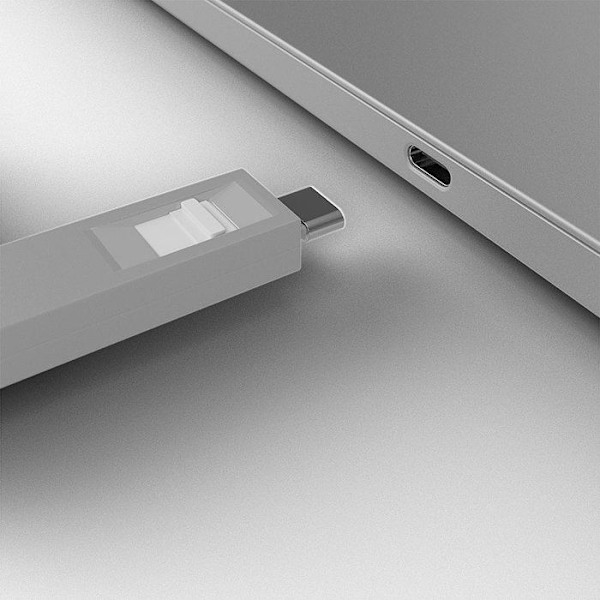 USB Type C - LINDY - Sarja avaimella ja 4 lukolla - Valkoinen - 2 vuoden takuu