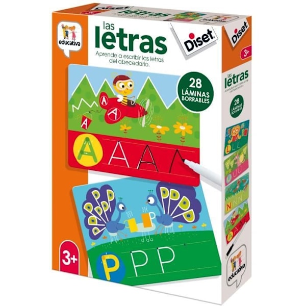 Diset - avoimet kirjaimet, monivärinen () - 463863