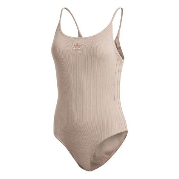 adidas Originals Ribbet bodysuit til kvinder - ADIDAS ORIGINALS - Hvid - Cremehvid - Kvinder - Tekstil - Flad - Snørebånd Hvid creme 36