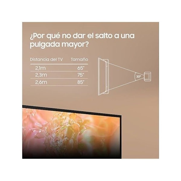 TV Samsung 43DU7105 43" Crystal 4K UHD TU43DU7105KXXC