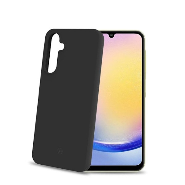 Mobiltelefon taske - CELLY - Galaxy A25 - Sort - Blød Svart