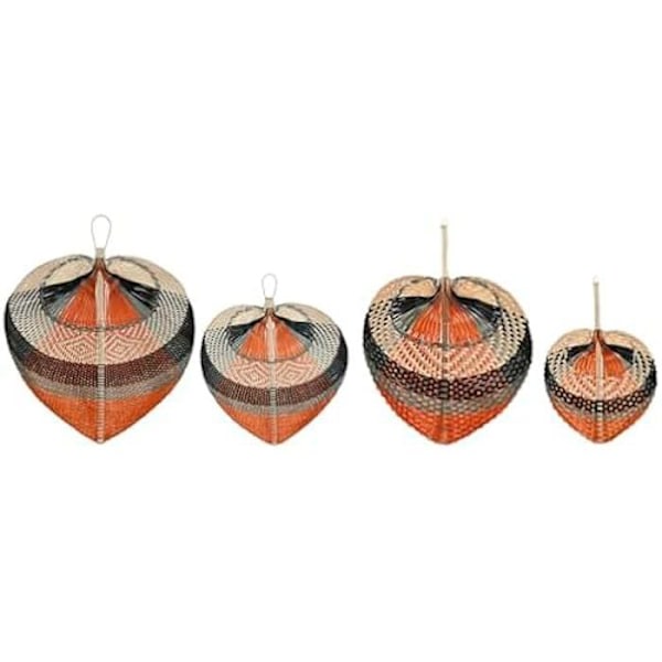 Seinäkoriste - KOTI ESPRIT - Tuuletin - Monivärinen - 57 x 71 cm - 4 kpl Flerfärgad