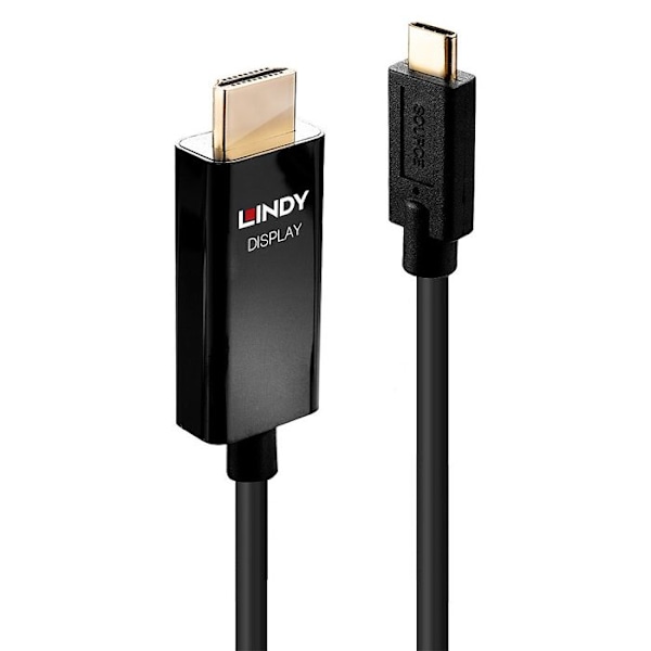 HDMI adapterkabel - Lindy - 4K60 - USB Type C - 3m - HDR