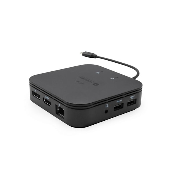 USB-hubb - i-Tec - TB3TRAVELDOCKPD - 3 portar - Ethernet RJ-45 - Svart