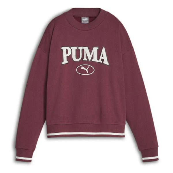 Sweatshirt - Puma - Squad crew fl - Mørk jasper - XS - Langærmede mörk jaspis S