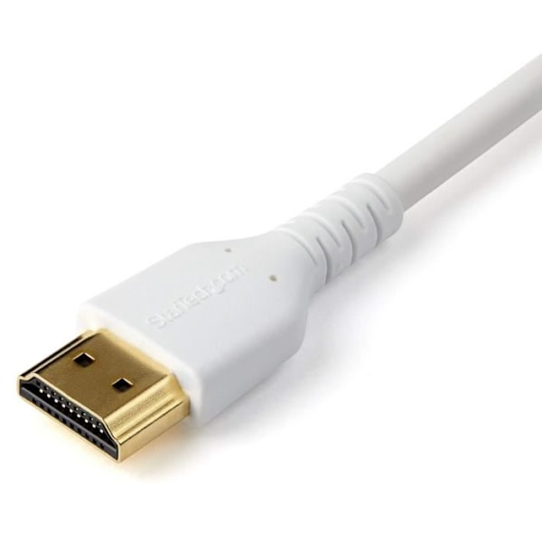 STARTECH RHDMM2MPW nopea HDMI-kaapeli Ethernet 4K 60 Hz 2 m Vit