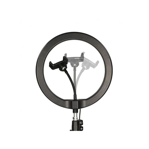 FOTO STUDIO MAX RING LED MED STATIV KSIX Svart