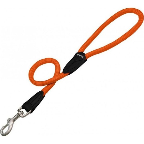 Koiran vyö - GLORIA - Pyöreä Nylon - 60 cm - Oranssi väri - Kestävä Orange