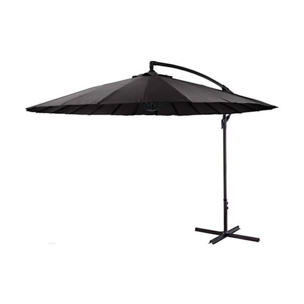 Parasoll - AMBIANCE - Ambiance - Vit - Mörkgrå - 3 meter