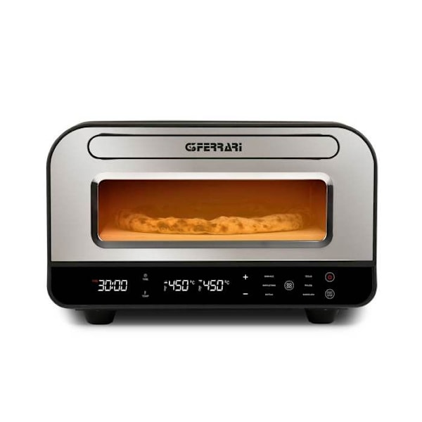 G3 FERRARI Pizzauuni Pizza Pro 2 Minuuttia Stål|Svart
