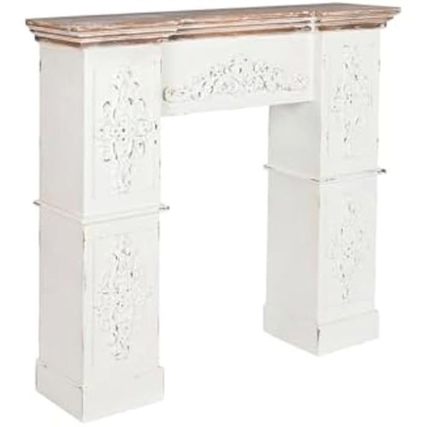 Pejs - HJEM ÅND - Frontmodel - Fyrretræ MDF - 120 x 29,5 x 116 cm - Brun