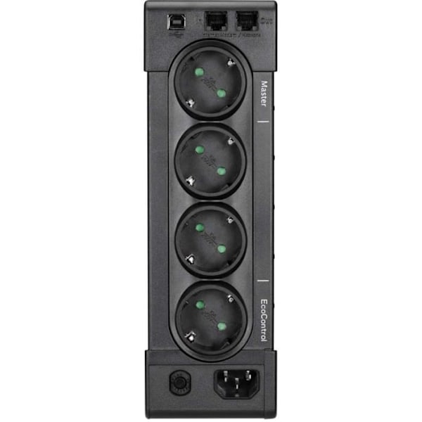 Onduler - EATON - Ellipse PRO 1600 USB DIN - 1600VA - 8 DIN-stik - Normeret overspændingsbeskyttelse