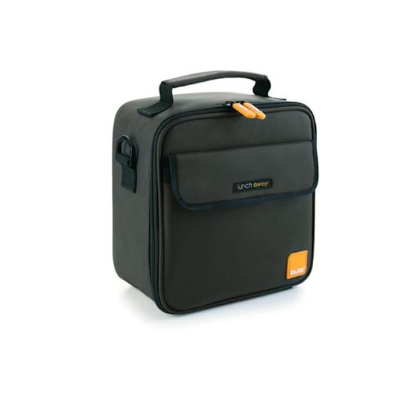 Madholder - IBILI - Lunch Away - Sort - 22 x 22 x 12 cm - 2 beholdere inkluderet Svart