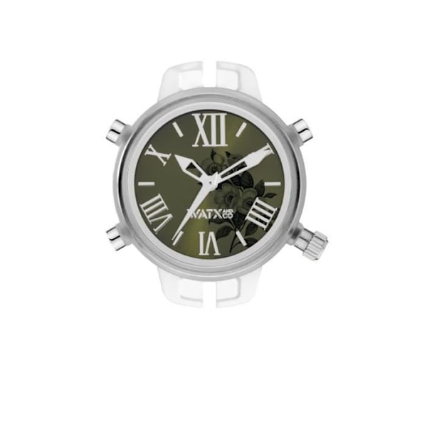 Børneur - WATX&COLORS - XS ROMANS RWA4569 - Grøn - Kvarts - Analog Grågrön