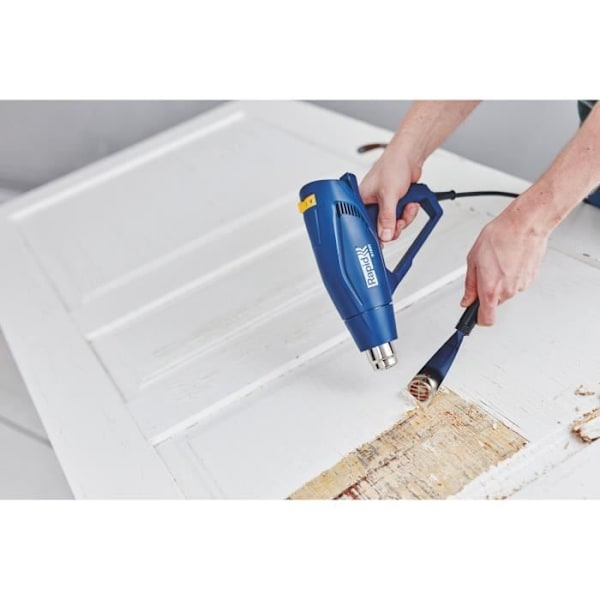 RAPID R1800 varmluftpistol - 1800W - Blå - Afisolering - Kabelforbindelser, grill, vandrør