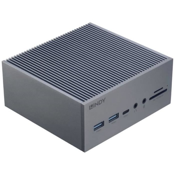 LINDY 43351 USB-C® dockningsstation Lämplig för märken (dockningsstationer för bärbara datorer): universal