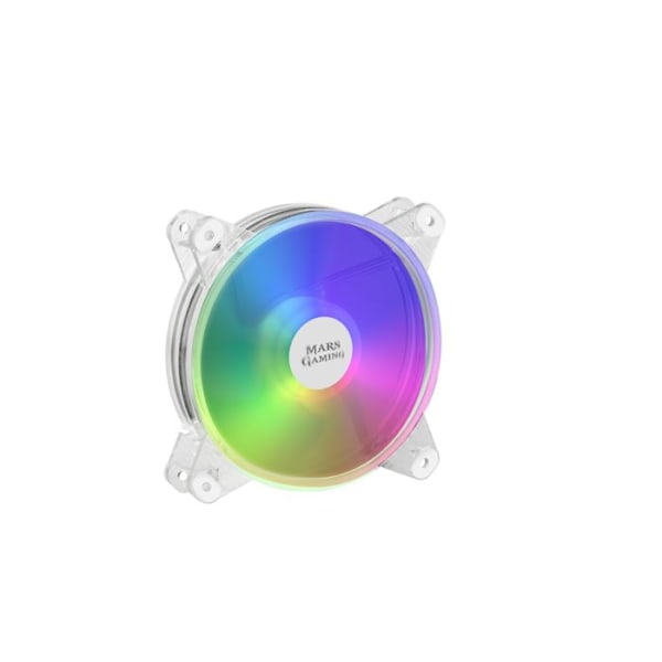 Mars Gaming MFD - Ventilator 120mm RGB - Ultra Stille 14dB - Transparent