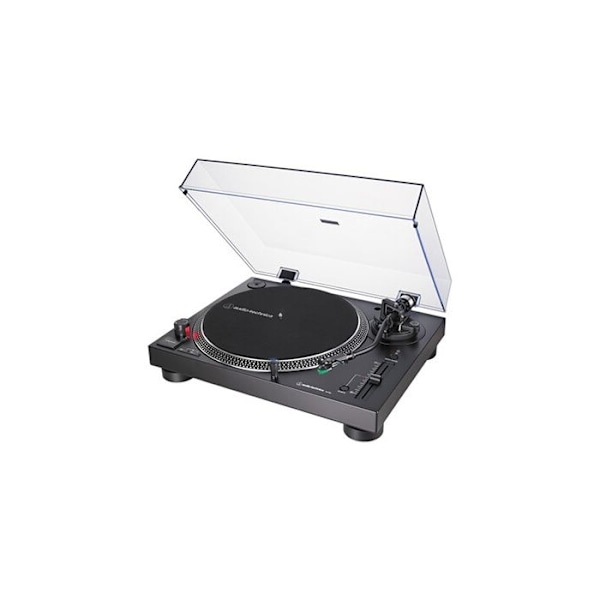 Plastvinyl - Audio-Technica - AT-LP120XUSBBK - USB - Inbyggd förförstärkare - 33 varv stöds