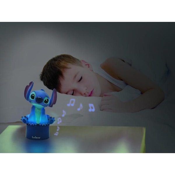Nattlampa med Stitch-högtalare