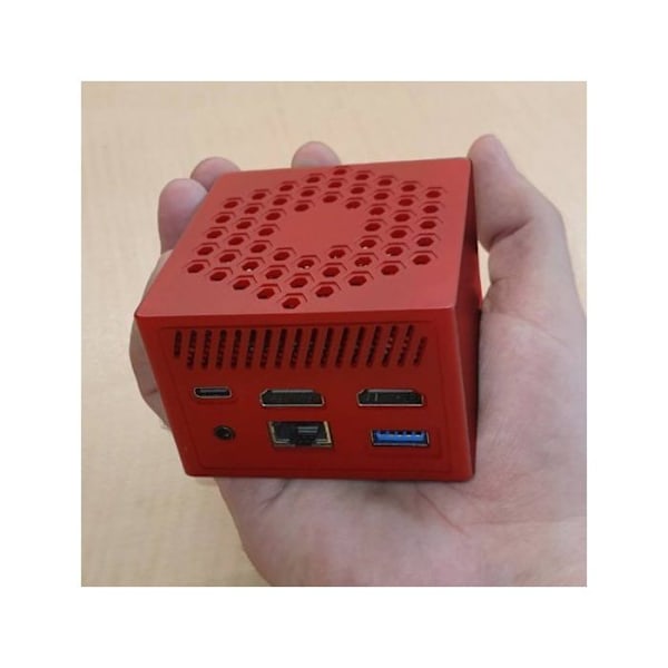 Leotec MiniPC Intel N100/8GB/128GB SSD Punainen