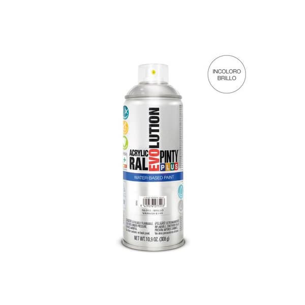 Pintyplus Evolution Vattenbaserad Sprayfärg 520cc B199 Blank Lack Lysande