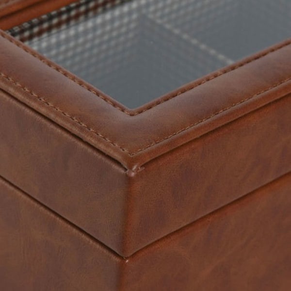 Korurasia - KOTI ESPRIT - Ruskea - Lasi - 33 x 11,5 x 9 cm - Monivärinen Flerfärgad
