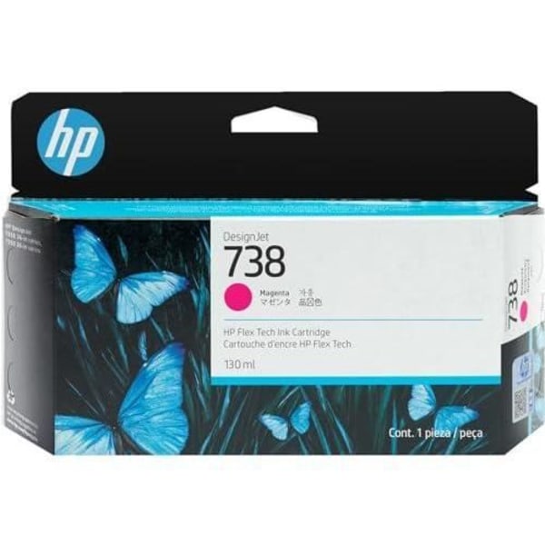 HP Muste/ 738 130-ml MGT DesignJ