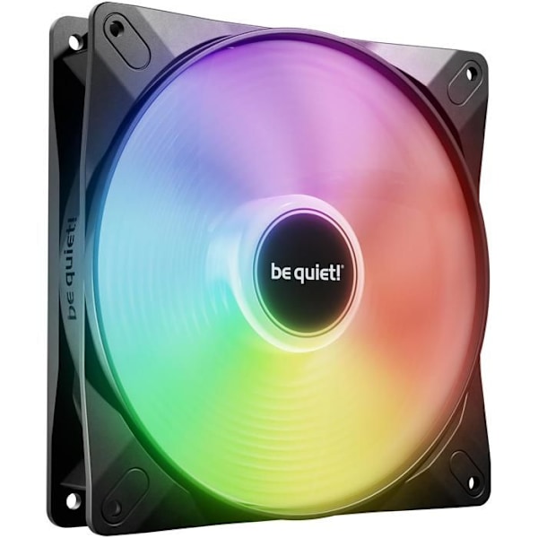 Kotituulettimet - BE QUIET - Light Wings LX - 140 mm - Korkea staattinen paine - LED ARGB musta