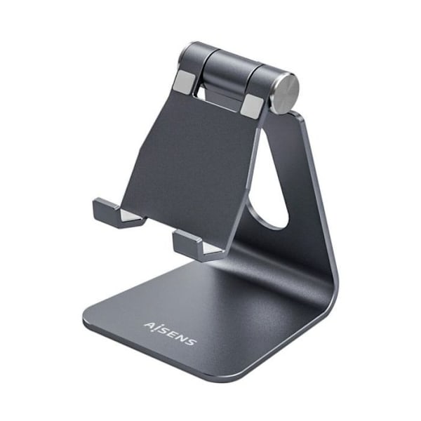 Aisens - MS1PM-083 - M Størrelse Justerbar bordstativ (1 drejeled) til telefon/tablet, grå