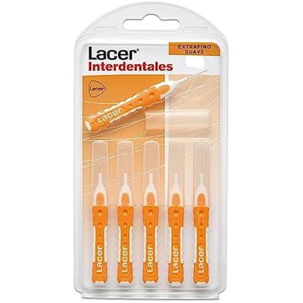 Interdentaalinen hammasharja Lacer Soft Straight Extrafine 6 yksikköä