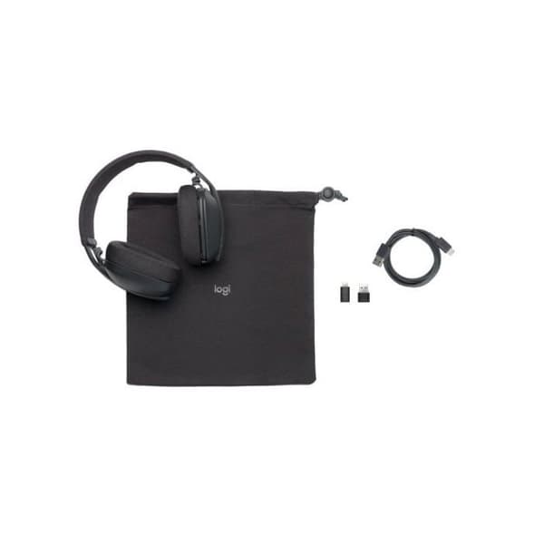 Kuulokkeet - Bluetooth - langaton - USB-C Bluetooth-sovittimen kautta - Logitech - Logitech Zone Vibe Wireless - Kuulokkeet - c