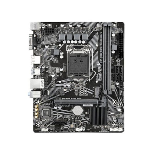 Moderkort - Gigabyte - H510M S2H V3 - Socket LGA1200 - GbE LAN - Serial ATA-600