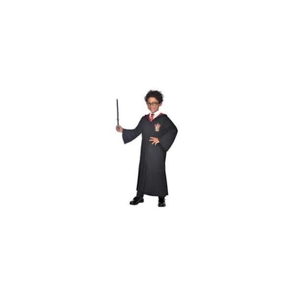 Kostym Trollkarlskappa Harry Potter - Licensierad Harry Potter - För Barn från 4 år - Inomhus - Svart