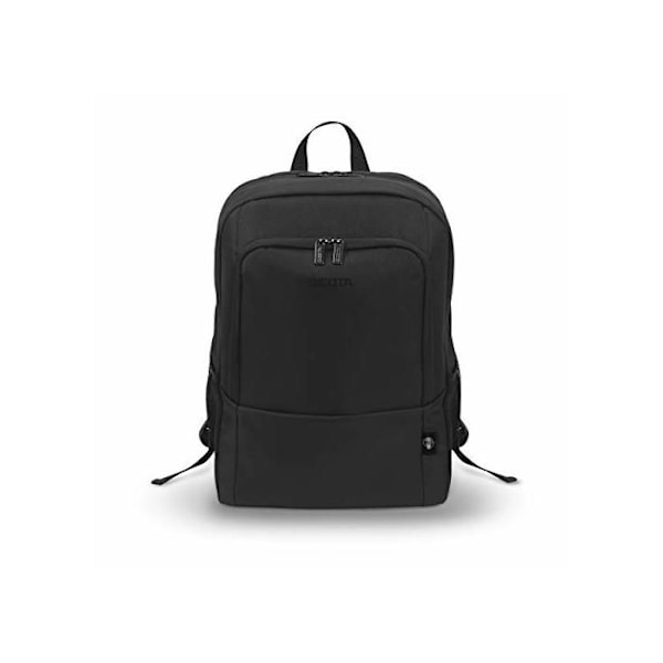 DICOTA Eco Base rygsæk sort til bærbar computer 15"-17.3" 24L polyester livstidsgaranti D30913-RPET