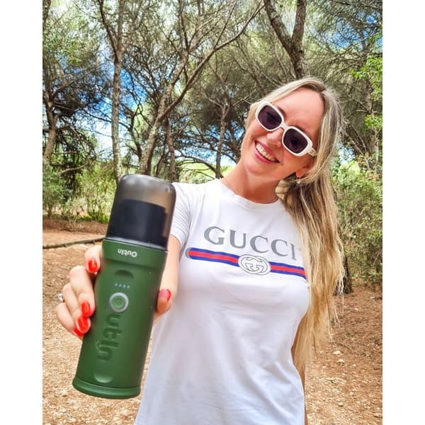 OutIn Nano Espressomaskin Grön Grön