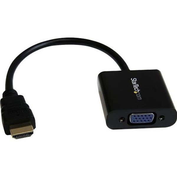 HDMI–VGA-sovitin - STARTECH - HD2VGAE2 - Resoluutio 1920x1080 - Musta