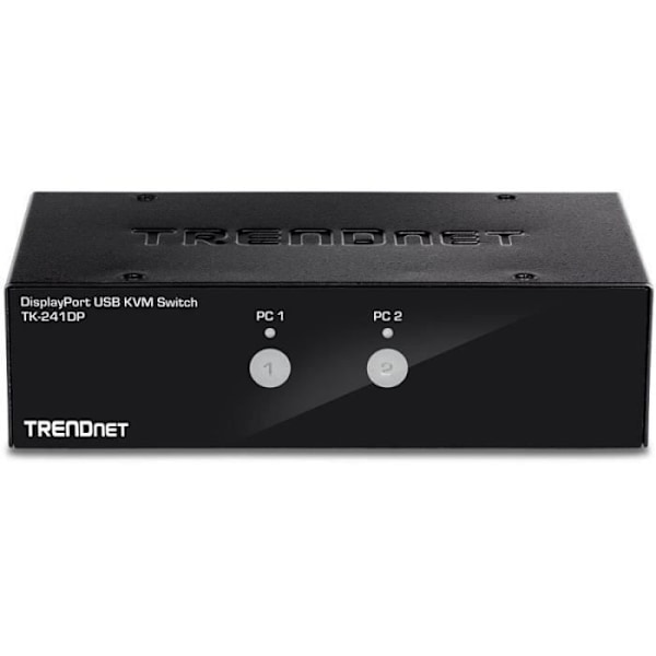 TRENDNET 2-PORTAR DISPLAYPORT KVM SWITCH - TK-241DP