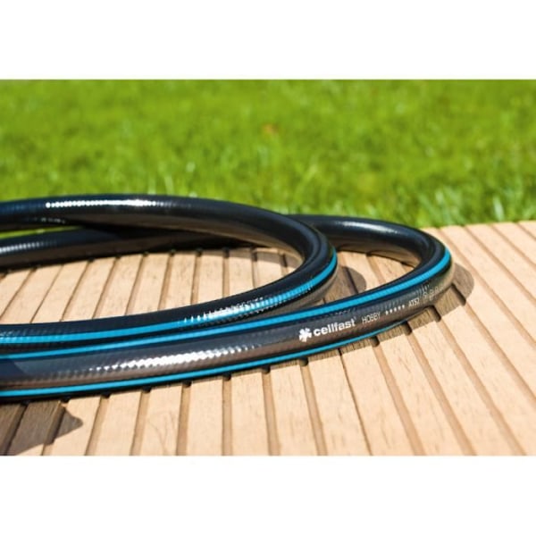 Cellfast HOBBY 6-kerroksinen puutarhaletku, 5/8", vahvistettu, 50 m pitkä, UV-suoja, imemisen esto