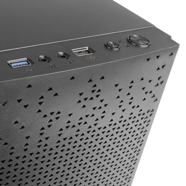 TACENS ANIMA AC6, Kompakti Micro ATX PC-kotelo, Etuverkkojäähdytys, USB 3.0, Musta