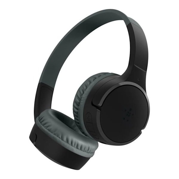 Børneheadset - BELKIN - Soundform Mini - Sort - Kabel - Begrænset volumen Svart