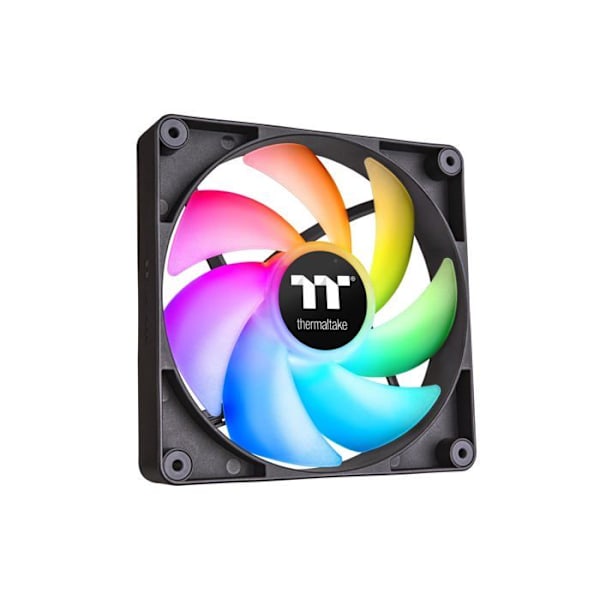 Ventilaattori THERMALTAKE CT140 ARGB SYNC PC | 2 pakkausta CL-F150-PL14SW-A - Musta - 140mm - 77,37 cfm - 30,5 dB musta