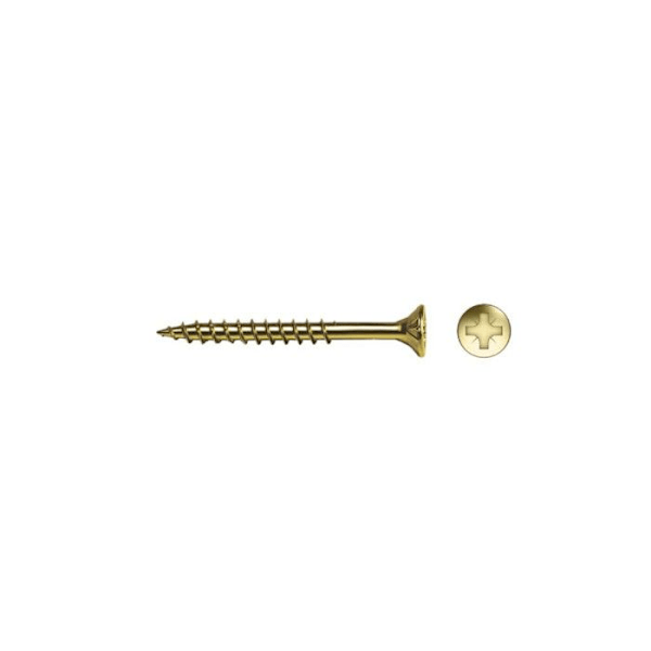 Æske med 30 stk CELO ZINQUÉ træskruer 6x100mm VLOX