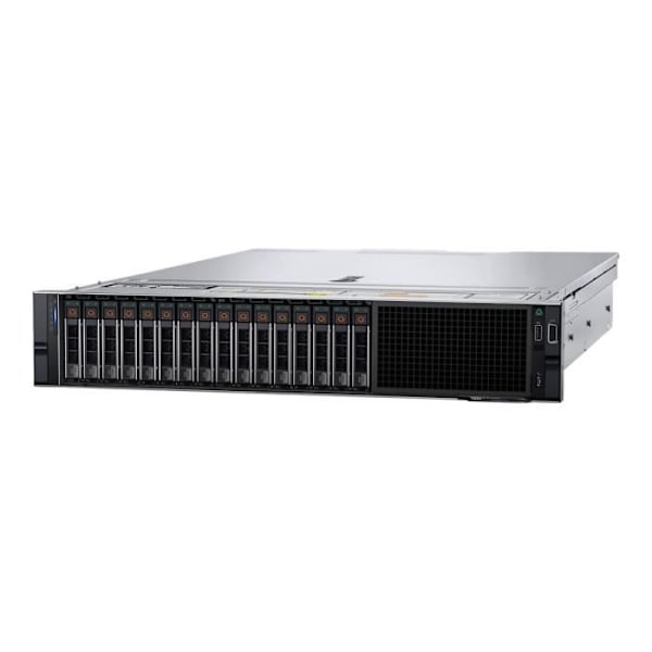 - Dell - Dell PowerEdge R550 - Server - Rackmonterbar - 2U - 2-vejs - 1 x Xeon Silver 4314 / 2,4 GHz - 32 GB RAM - SAS - hot