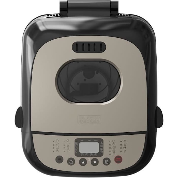 Brödmaskin - BLACKDECKER - BXBM600E - 600W - 17 program - 3 nivåer av bruning