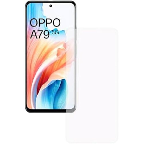 KSIX smart your tech mjukt fodral för OPPO A79, anti-fingeravtryck, hållbart, lätt, kompatibelt med trådlös laddning, transparent