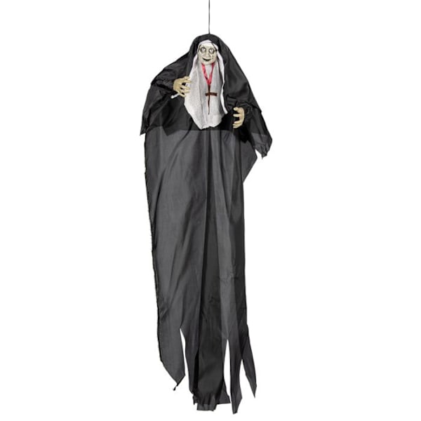 Religiös zombie belysning dekoration 137 cm Svart, vit, grön