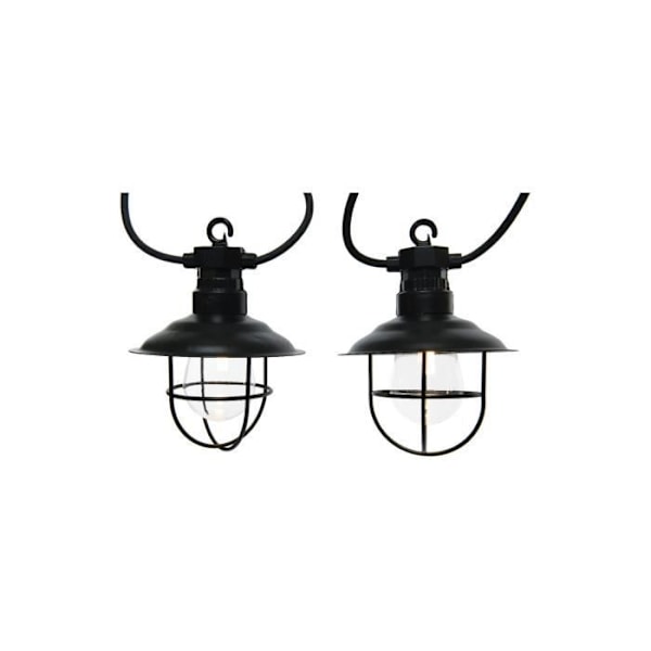 Udendørs lys krans 9,5 m 10 LED'er IP44 varmt lys Lumineo - GENERIC