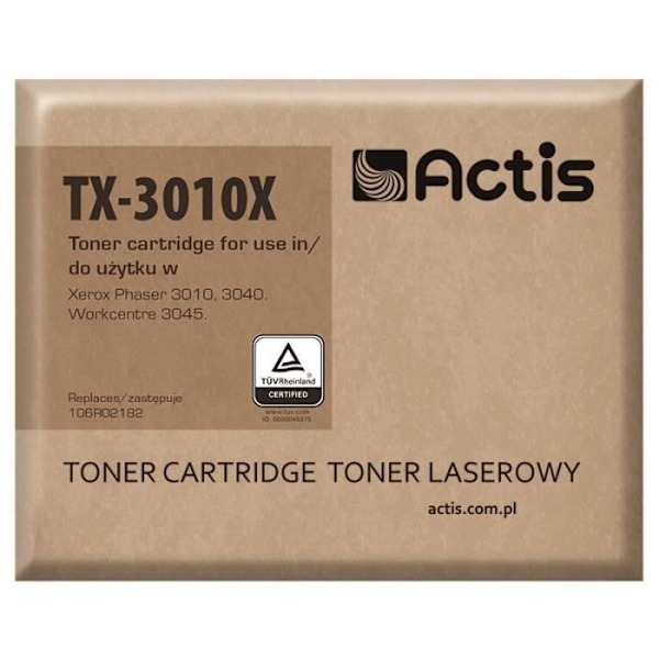 Tonerpatron - Actis - TX-3010X - Kompatibel - Sort - 2300 sider